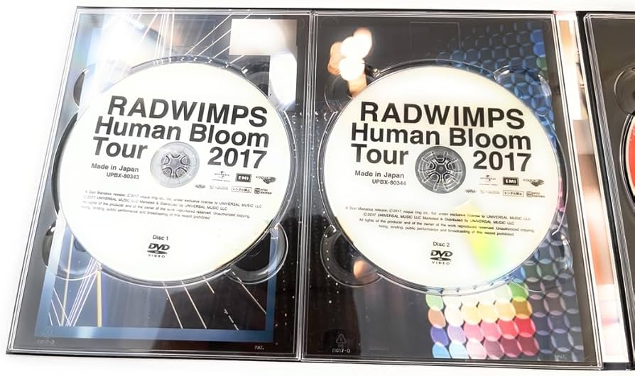 Amazon.co.jp: RADWIMPS LIVE DVD 「Human Bloom Tour 2017」(完全生産